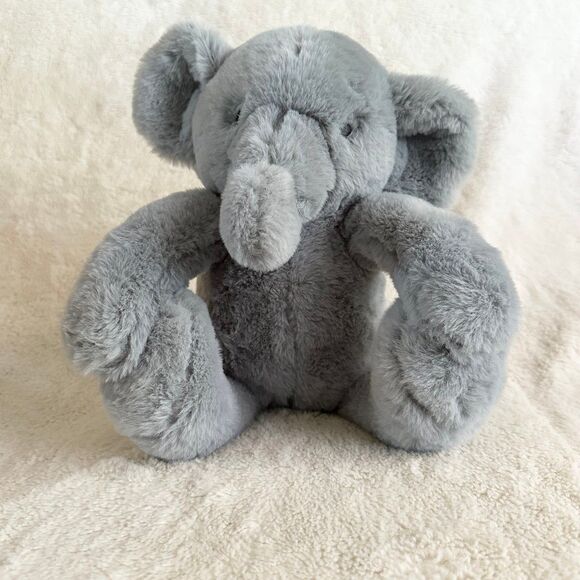 Target Cloud Island 15” Elephant Plush Embroidered Eyes Stuffed Animal Baby - Picture 4 of 6
